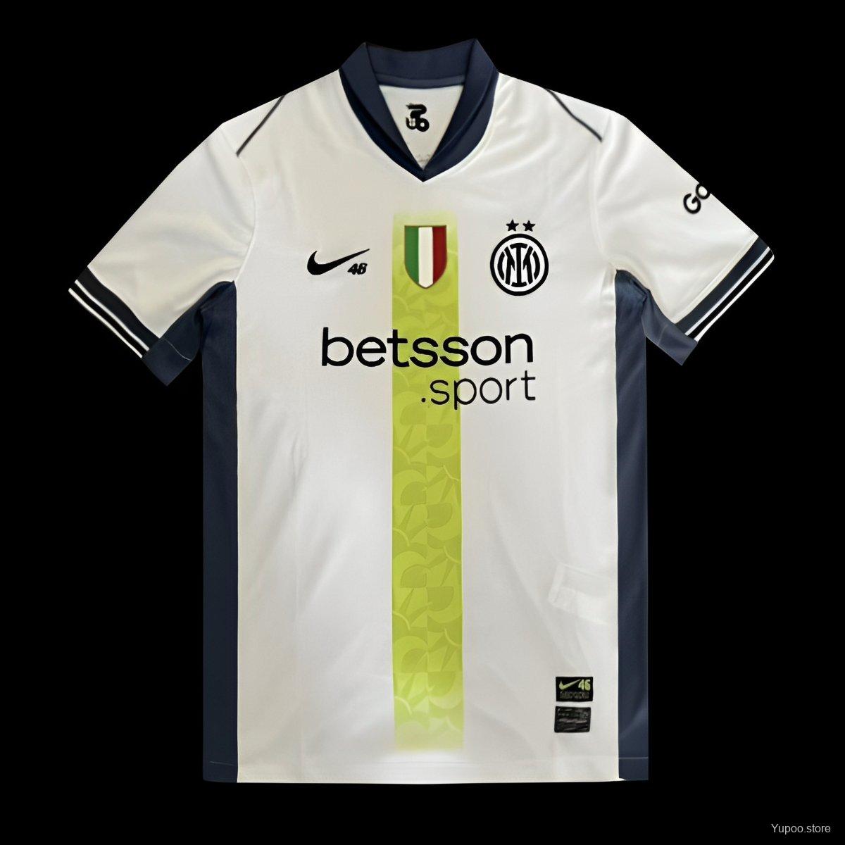 Camiseta de fútbol Juventus 2024/25 VISITANTE MANGA CORTA VERSION FAN